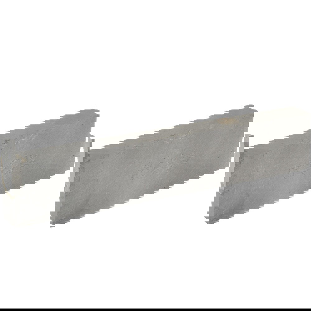 Single Point Tool Bit: 3/8'' Shank Width, 3/4'' Shank Height, Micrograin Solid Carbide Tipped, RH, GR, Cut-Off & Grooving