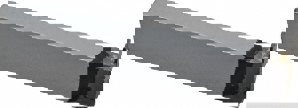 Single Point Tool Bit: 3/8'' Shank Width, 3/4'' Shank Height, Micrograin Solid Carbide Tipped, RH, GR, Cut-Off & Grooving