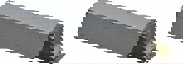 Single Point Tool Bit: 3/8'' Shank Width, 3/8'' Shank Height, Micrograin Solid Carbide Tipped, Neutral, GS, Cut-Off & Grooving