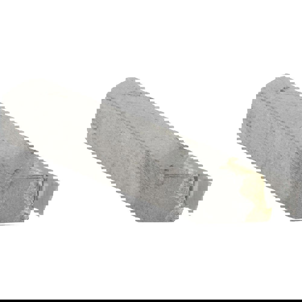 Single Point Tool Bit: 3/8'' Shank Width, 3/8'' Shank Height, Micrograin Solid Carbide Tipped, Neutral, GS, Cut-Off & Grooving