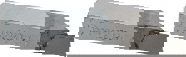 Single Point Tool Bit: 3/8'' Shank Width, 3/8'' Shank Height, Micrograin Solid Carbide Tipped, Neutral, GS, Cut-Off & Grooving