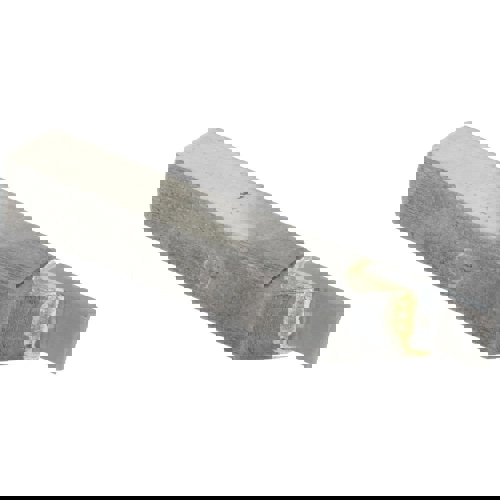 Single Point Tool Bit: 3/8'' Shank Width, 3/8'' Shank Height, Micrograin Solid Carbide Tipped, Neutral, GS, Cut-Off & Grooving