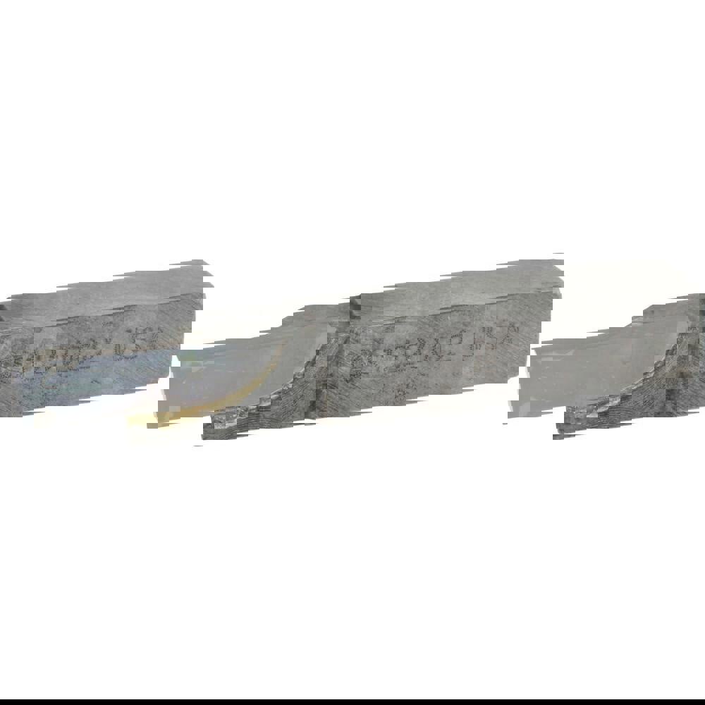 Single Point Tool Bit: 3/8'' Shank Width, 3/8'' Shank Height, Micrograin Solid Carbide Tipped, Neutral, GS, Cut-Off & Grooving