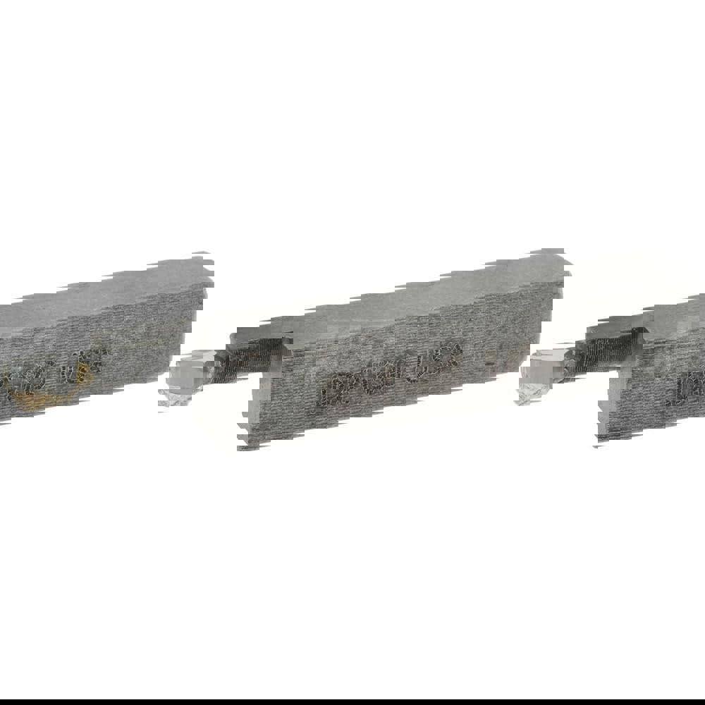 Single Point Tool Bit: 3/8'' Shank Width, 3/8'' Shank Height, Micrograin Solid Carbide Tipped, RH, IDRT, Threading Tool