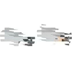 Single Point Tool Bit: 3/8'' Shank Width, 3/8'' Shank Height, Micrograin Solid Carbide Tipped, RH, IDRT, Threading Tool