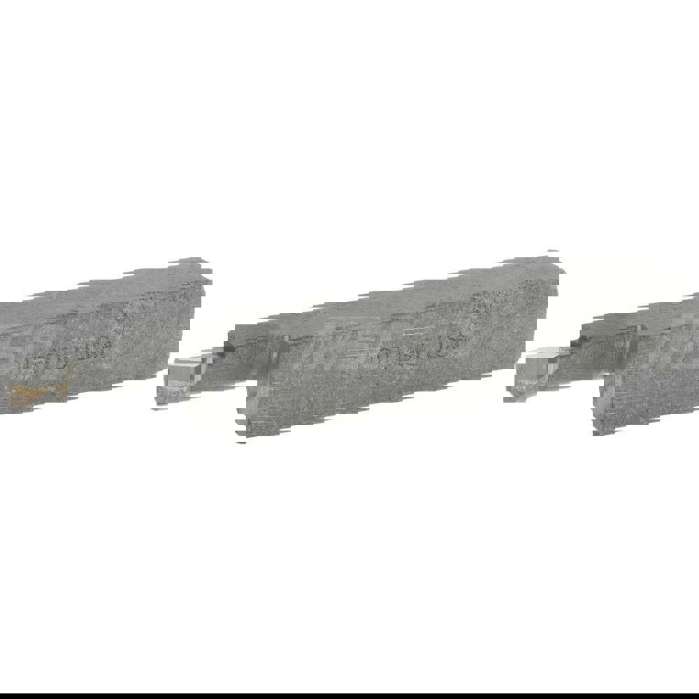 Single Point Tool Bit: 1/2'' Shank Width, 1/2'' Shank Height, Micrograin Solid Carbide Tipped, RH, IDRT, Threading Tool