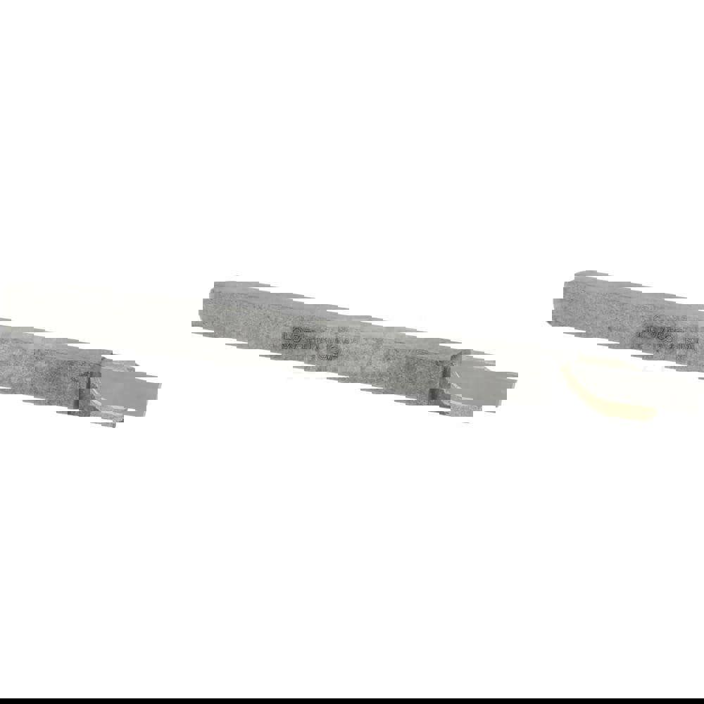 Single Point Tool Bit: 3/8'' Shank Width, 3/8'' Shank Height, Solid Carbide Tipped, LH, LC, Cut-Off & Grooving