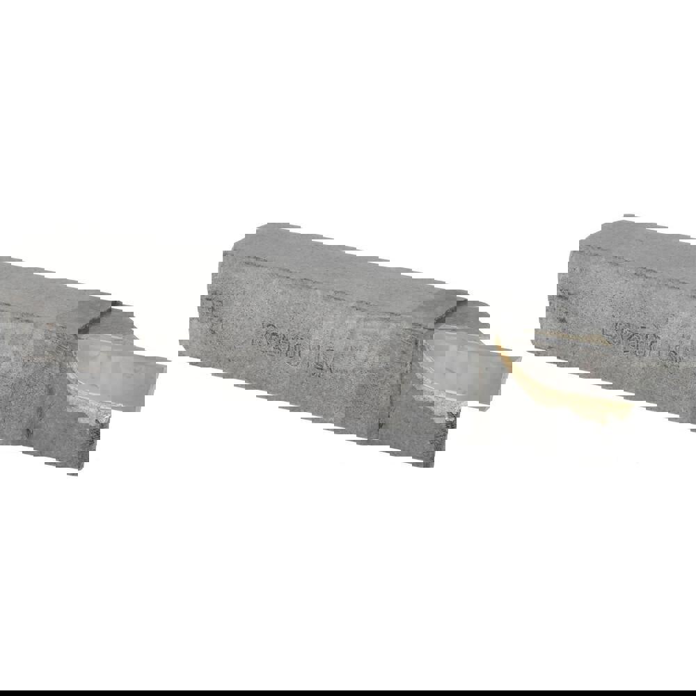 Single Point Tool Bit: 5/8'' Shank Width, 5/8'' Shank Height, Micrograin Solid Carbide Tipped, LH, LC, Cut-Off & Grooving