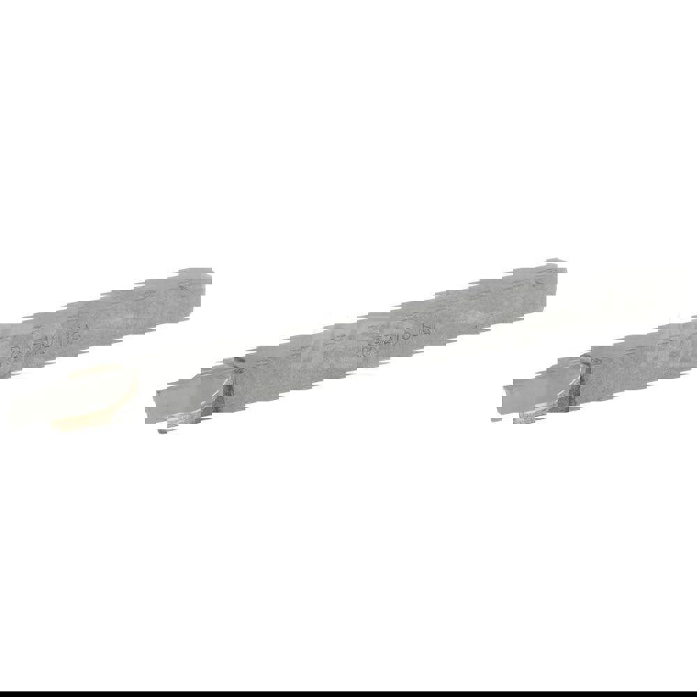 Single Point Tool Bit: 3/8'' Shank Width, 3/8'' Shank Height, Solid Carbide Tipped, RH, RC, Cut-Off & Grooving