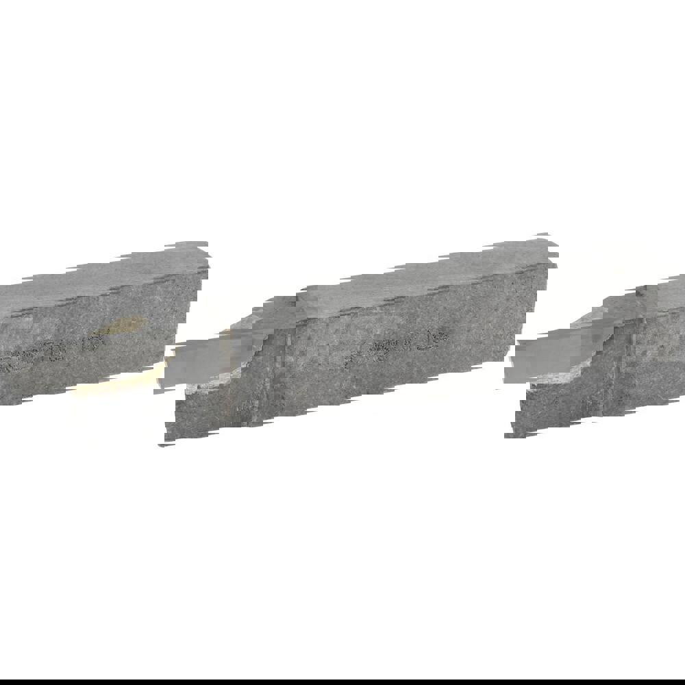 Single Point Tool Bit: 5/8'' Shank Width, 5/8'' Shank Height, Micrograin Solid Carbide Tipped, RH, RC, Cut-Off & Grooving