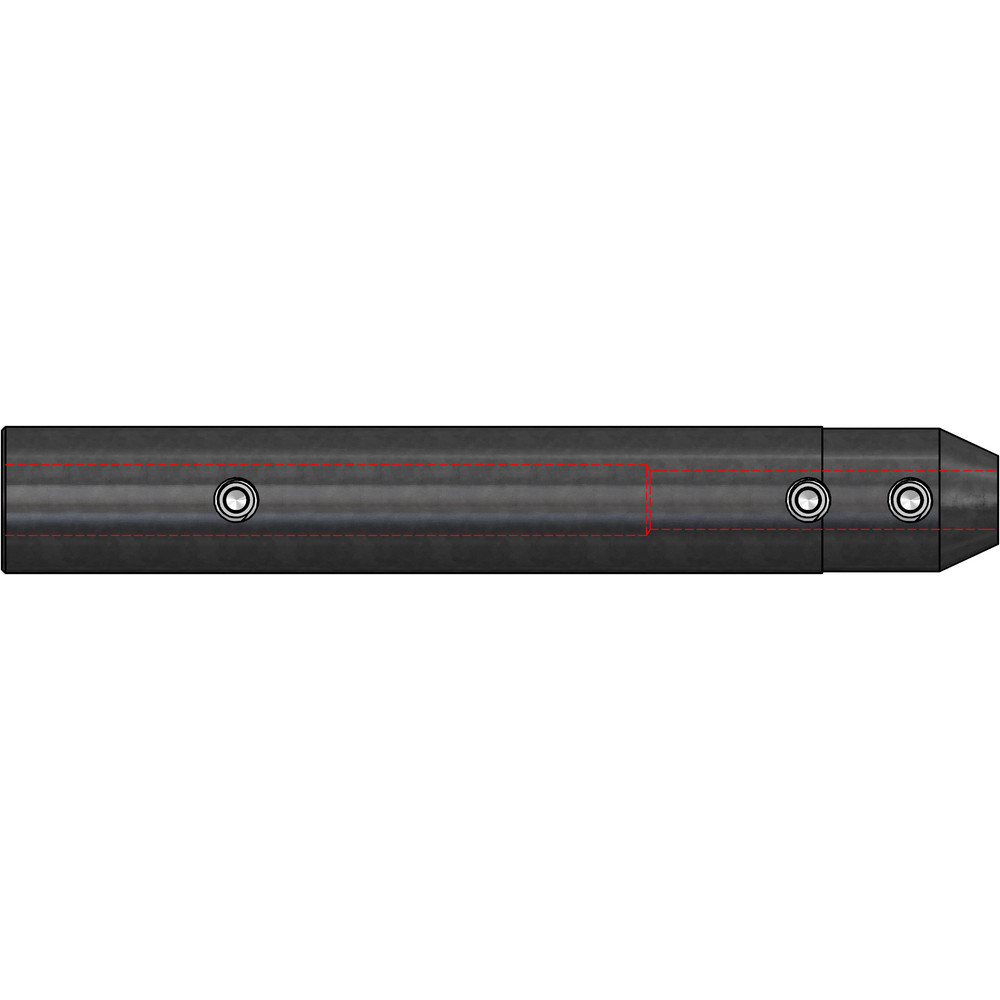 End Mill Holders & Adapters; Shank Type: Straight ; Shank Diameter (Inch): 3/8 ; Overall Length (Inch): 2-1/4 ; Taper Size: 30 ; Hole Diameter (Decimal Inch): 0.0937 ; Hole Diameter (Inch): 3/32