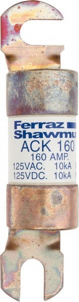 160 Amp Time Delay Round Forklift & Truck Fuse