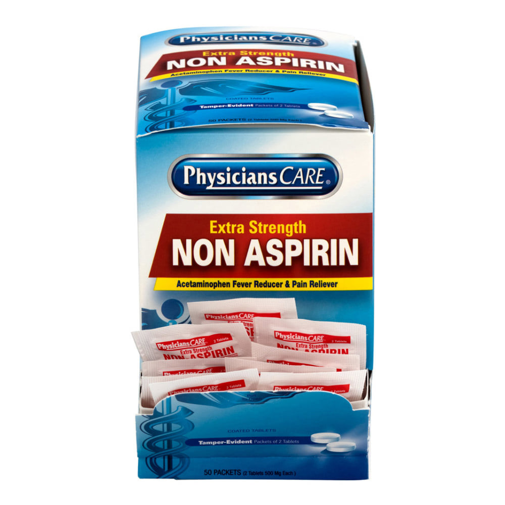 FIRST AID,ACTMNPHN,50-2PK