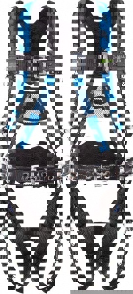 Fall Protection Harnesses: 400 Lb, AirCore Construction Style, Size 2X-Large & 3X-Large, Polyester