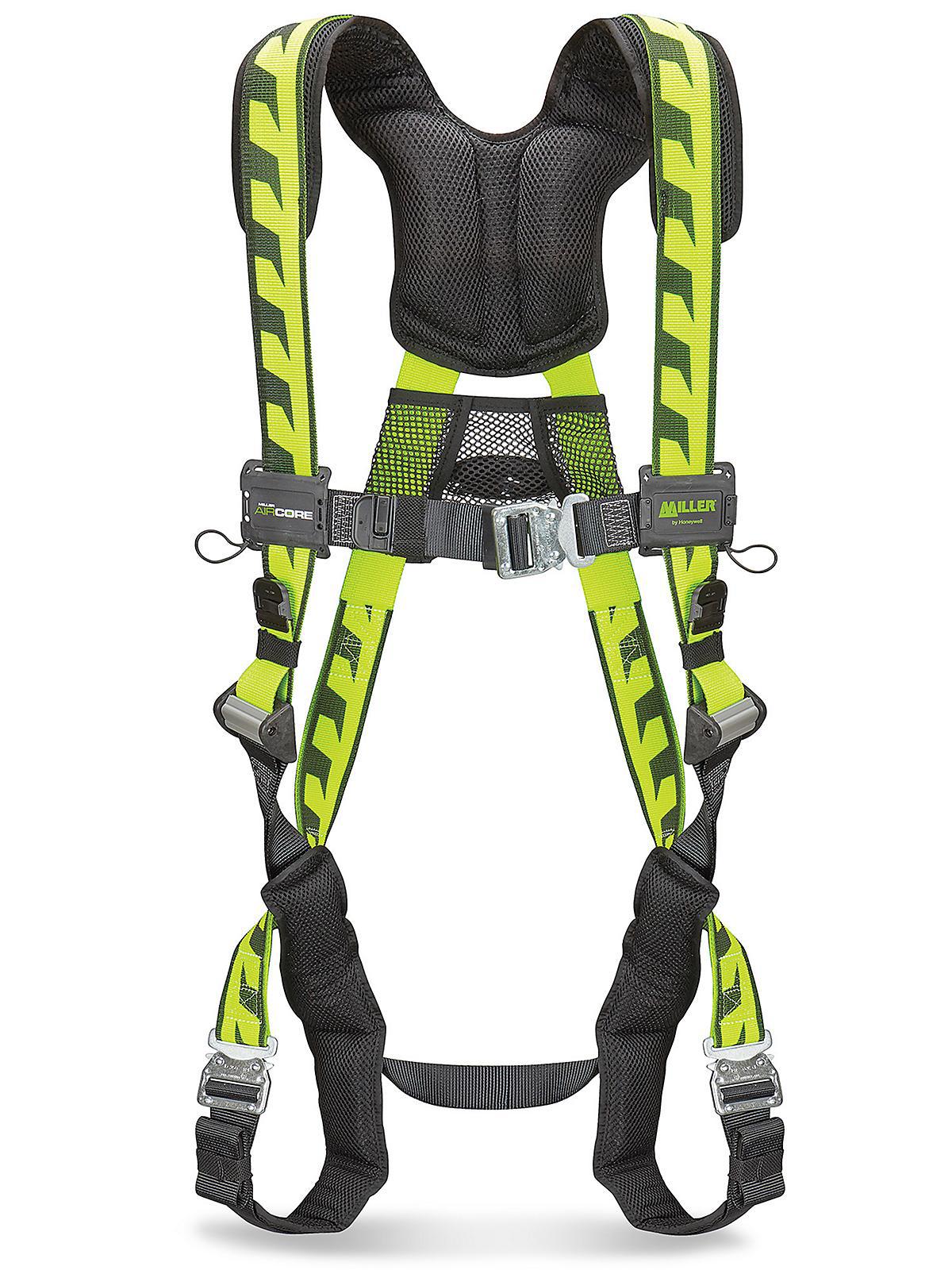 Fall Protection Harnesses: 400 Lb, AirCore Construction Style, Size Universal, Polyester