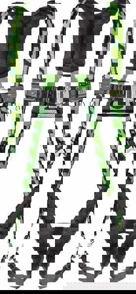 Fall Protection Harnesses: 400 Lb, AirCore Single D-ring Style, Size Small & Medium, Polyester