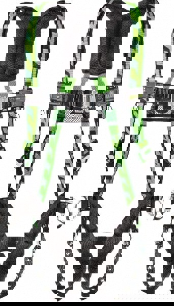 Fall Protection Harnesses: 400 Lb, AirCore Back and Side D-rings Style, Size Universal, Polyester