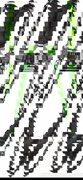 Fall Protection Harnesses: 400 Lb, AirCore Single D-ring Style, Size Universal, Polyester