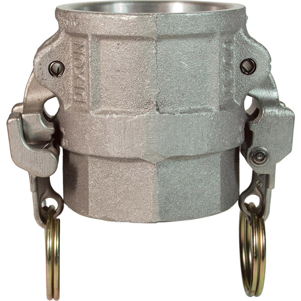Suction & Discharge Hose Couplings; Type: Type D Coupler ; Coupling Type: Cam & Groove ; Coupling Descriptor: Boss-Lock Coupler x FNPT ; Material: Aluminum ; Coupler Size (Fractional Inch): 3 ; Thread Size: 3
