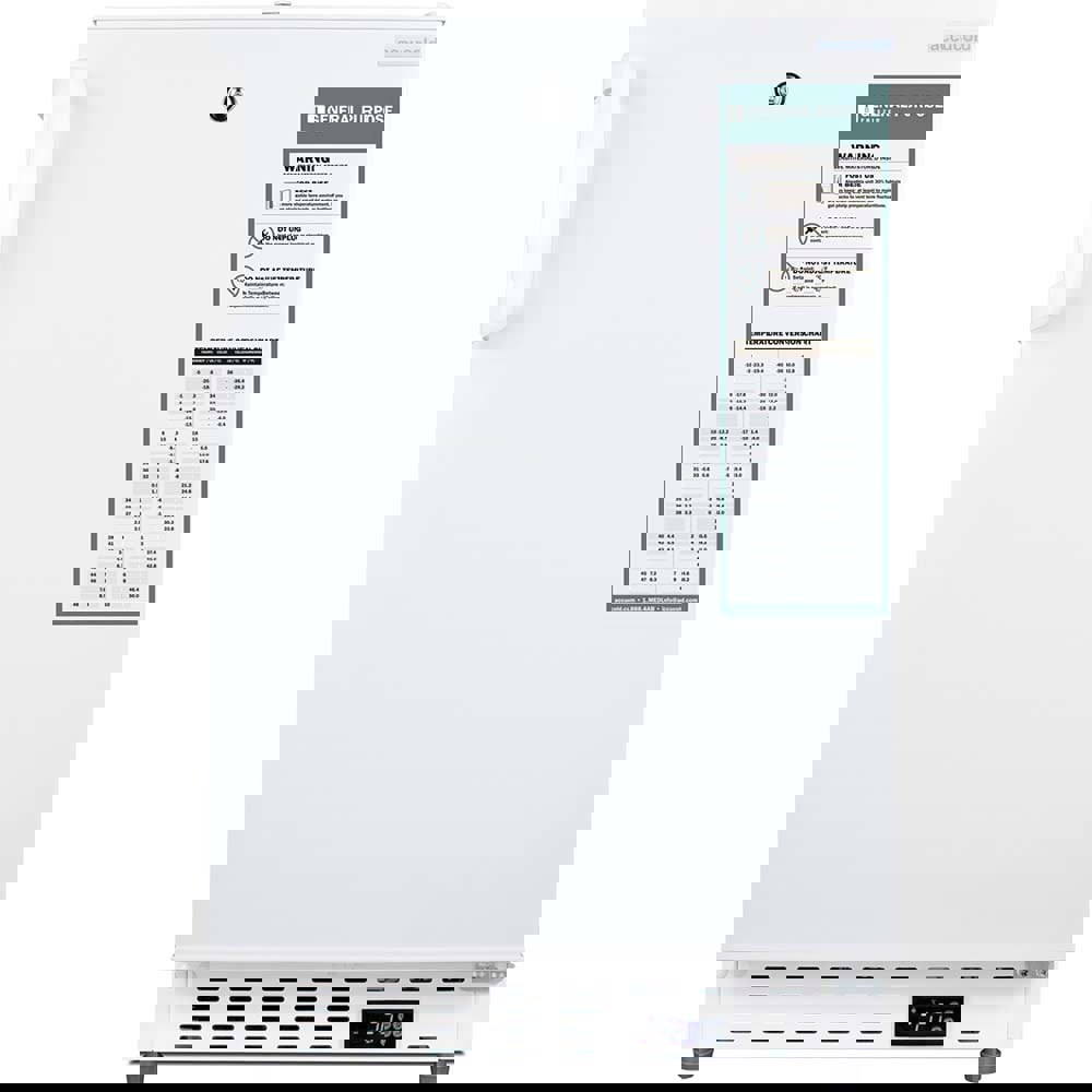 Pharmacy, Medical-Laboratory Freezer: 3 cu ft Capacity, -25 to -15 &deg; C, 19-3/4