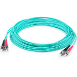 10M ST M/M OM3 AQUA DUPLEX 2 STRAND LSZH