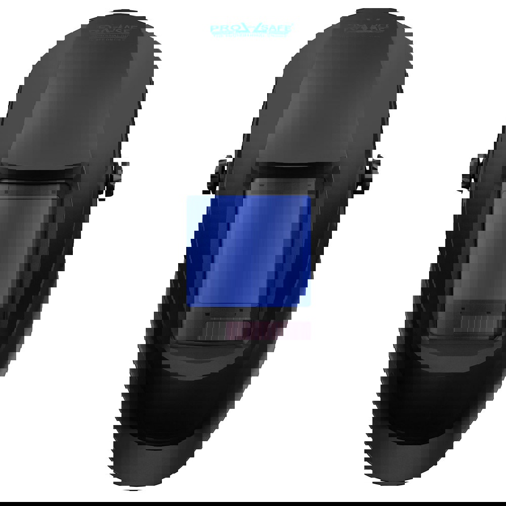 Welding Helmet with Digital Controls: Black, Nylon, Shade 8 to 13