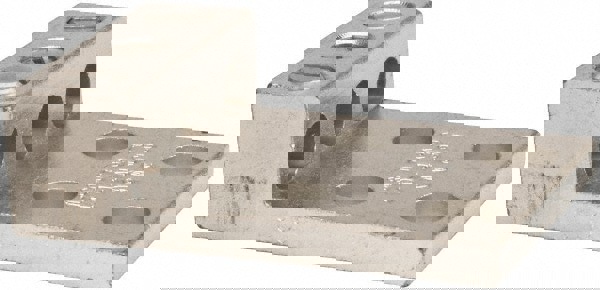Rectangle Ring Terminal: Non-Insulated, 14 to 1/0 AWG, Compression Connection