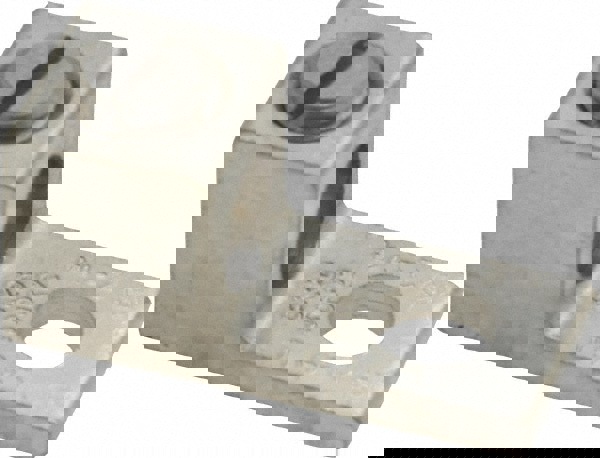 Square Ring Terminal: Non-Insulated, 14 to 2 AWG, Compression Connection