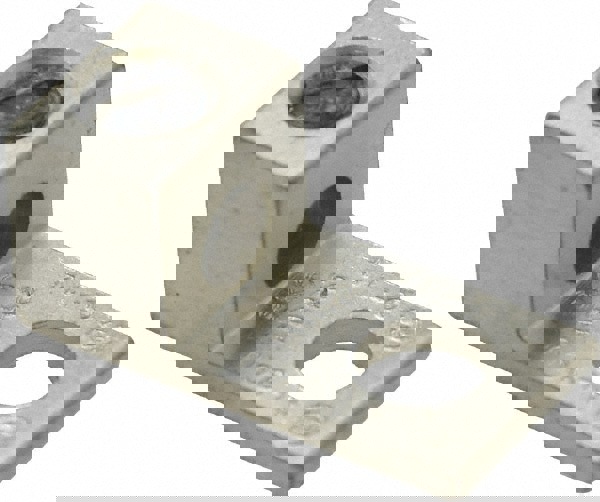 Square Ring Terminal: Non-Insulated, 14 to 6 AWG, Compression Connection