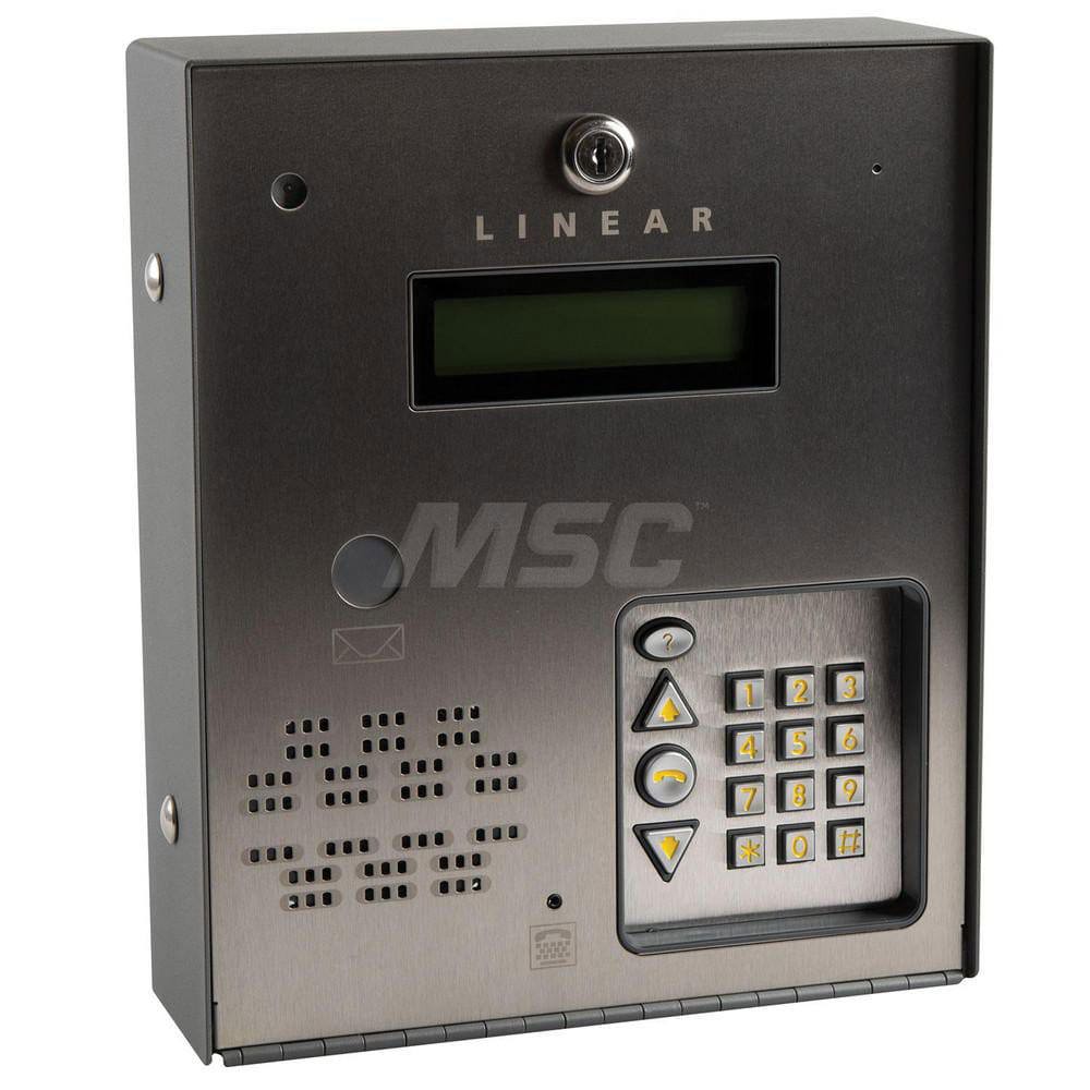 Intercoms & Call Boxes; Intercom Type: Telephone Entry System ; Connection Type: Wired ; Number of Stations: 1 ; Height (Decimal Inch): 11.750000 ; Depth (Inch): 3-1/2 ; Voltage Rating: 16 VAC