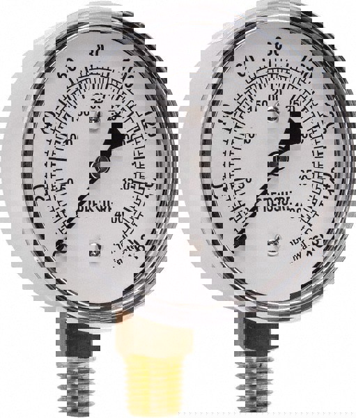 Pressure Gauge: Use with Gast Regenerative Air Blowers, 1/4