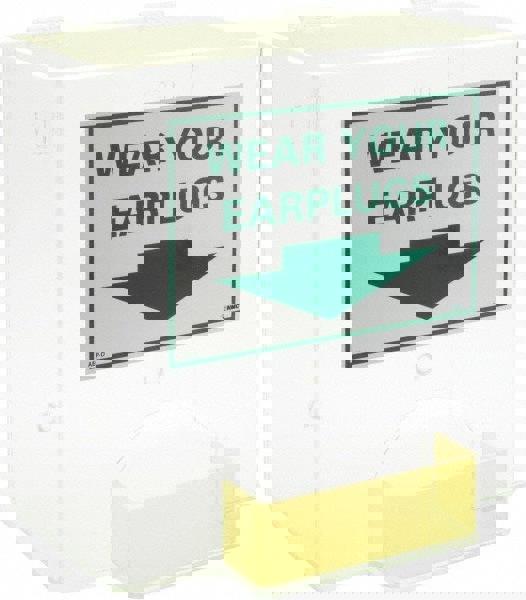 Earplug Dispenser: Hinged Top, Tabletop or Wall Mount