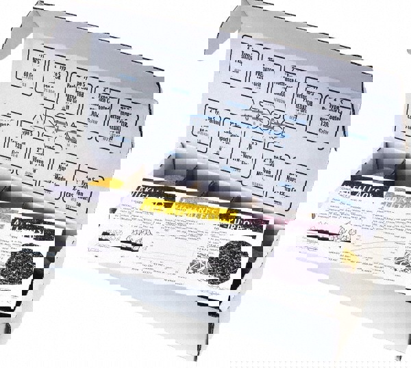 50 Piece, 60, 80, 120 Grit, 2