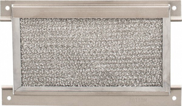 Electrical Enclosure Filter Kit: Aluminum, Use with Enclosure Louver Kits