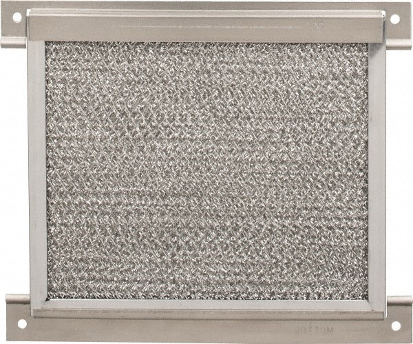 Electrical Enclosure Filter Kit: Aluminum, Use with Enclosure Louver Kits