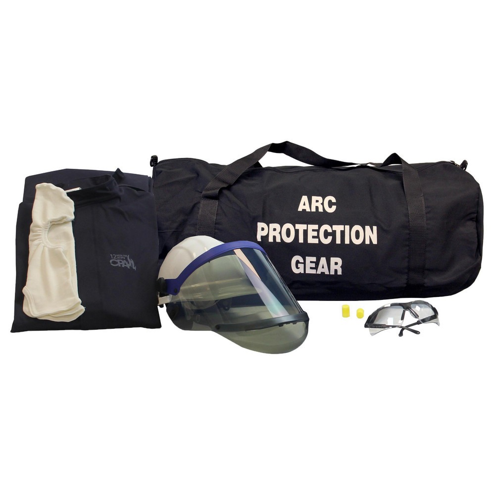 Arc Flash Clothing Kits; Protection Type: Arc Flash ; Garment Type: Bib Overalls; Hoods; Jacket ; Maximum Arc Flash Protection (cal/Sq. cm): 12.00 ; Size: 3X-Large ; Glove Type: Not Included ; Head or Face Protection Type: Electrical Protection Hoods