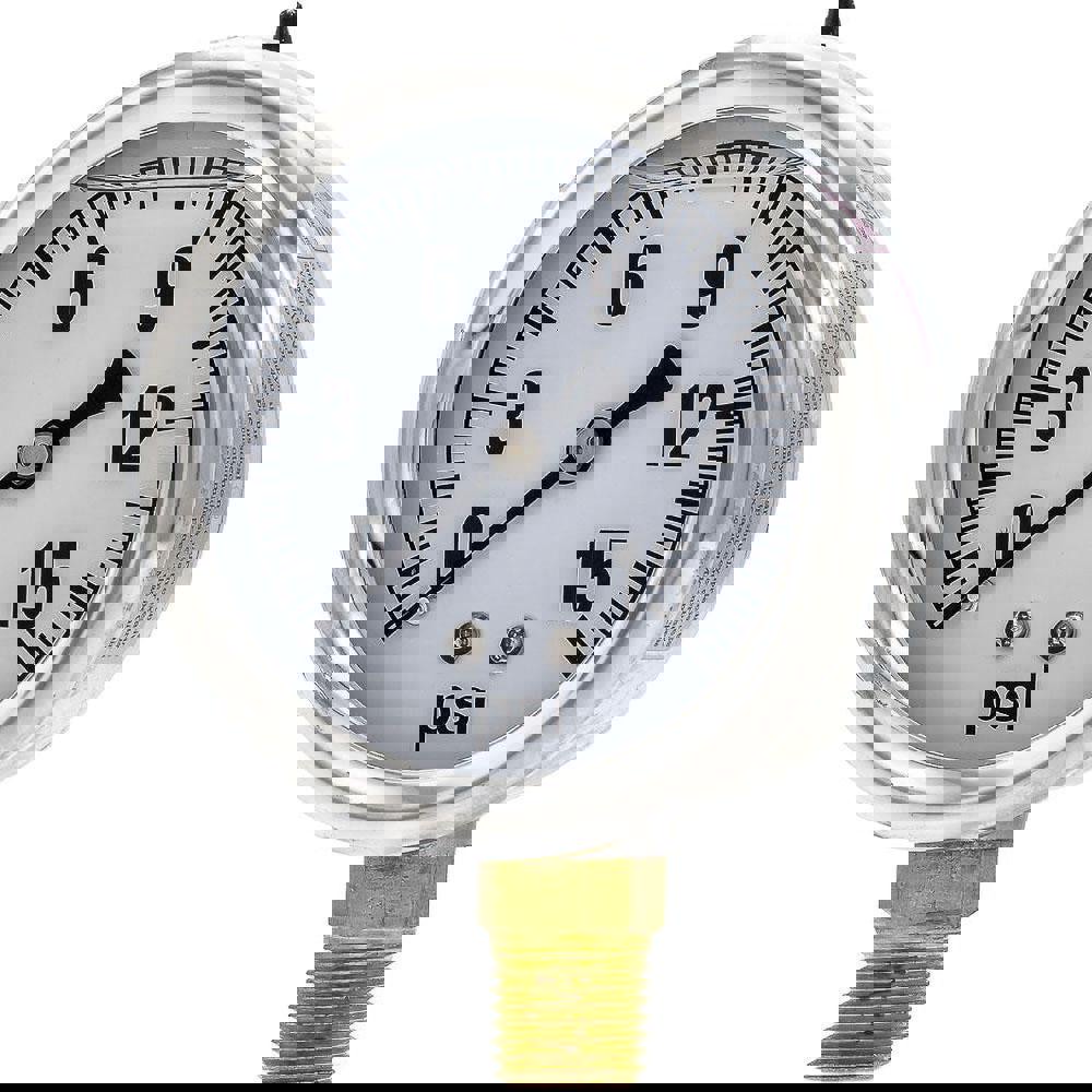 Pressure Gauges; Gauge Type: Industrial Pressure Gauges ; Scale Type: Single ; Accuracy (%): 3-2-3% ; Dial Type: Analog ; Thread Type: 1/4