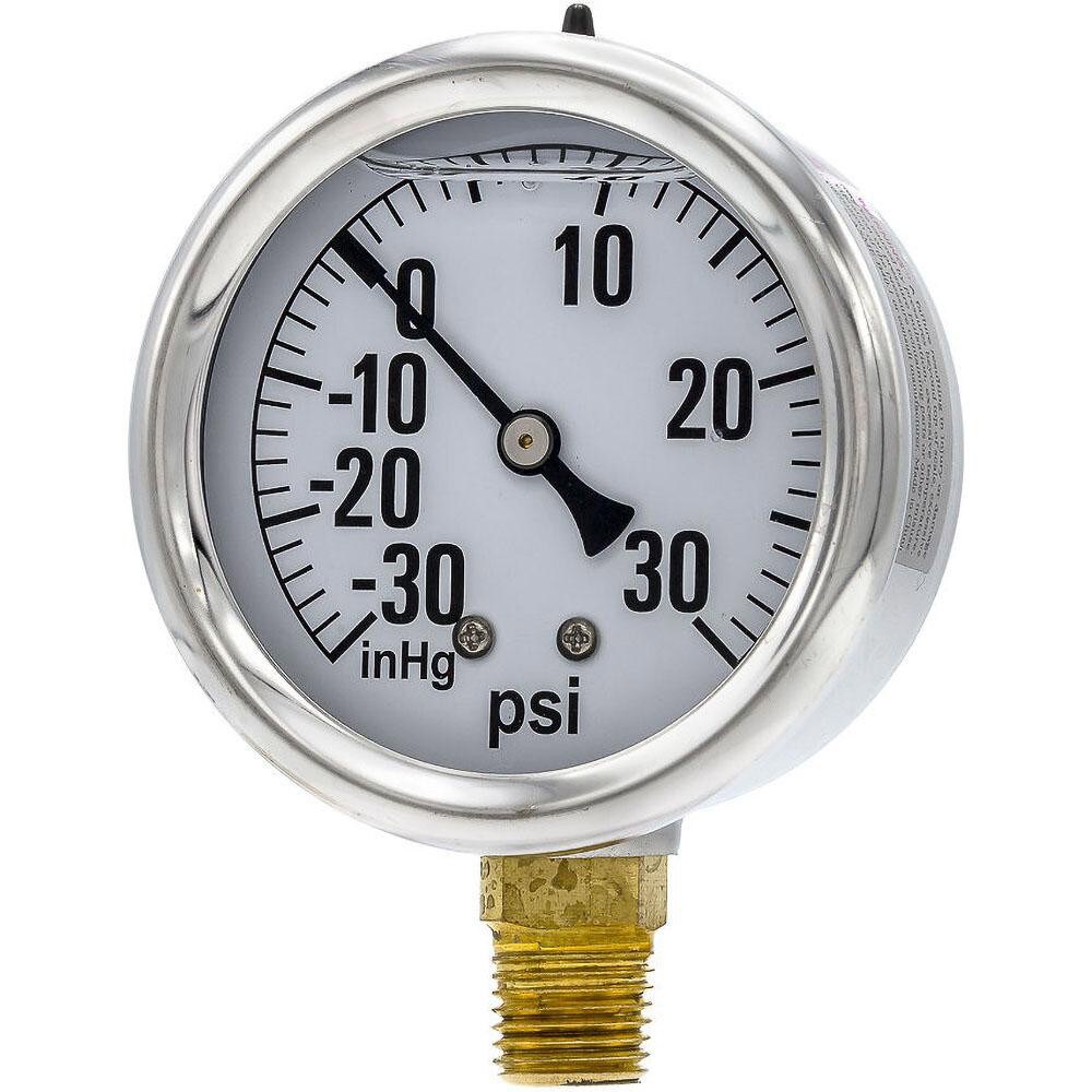 Pressure Gauges; Gauge Type: Industrial Pressure Gauges ; Scale Type: Single ; Accuracy (%): 3-2-3% ; Dial Type: Analog ; Thread Type: 1/4
