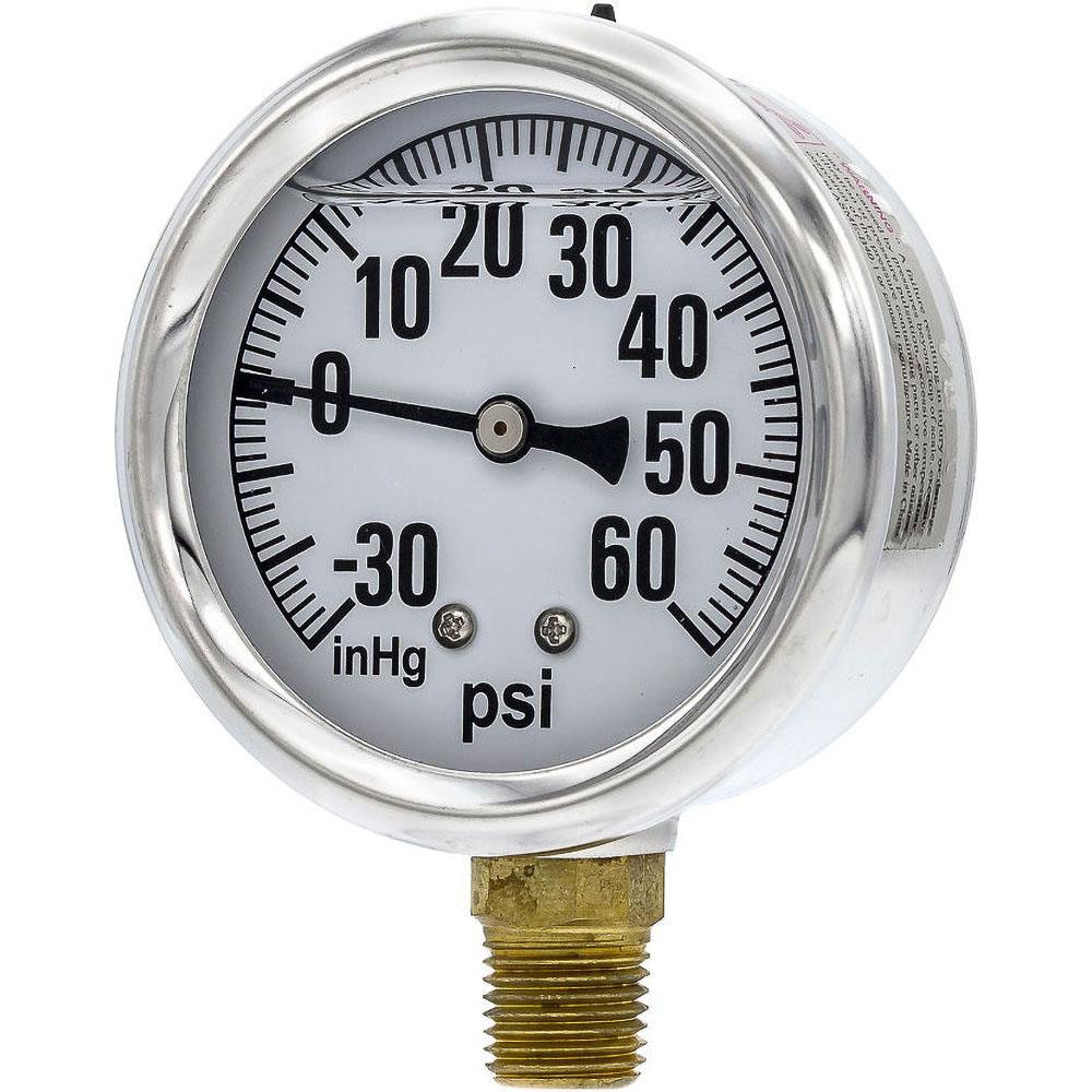 Pressure Gauges; Gauge Type: Industrial Pressure Gauges ; Scale Type: Single ; Accuracy (%): 3-2-3% ; Dial Type: Analog ; Thread Type: 1/4