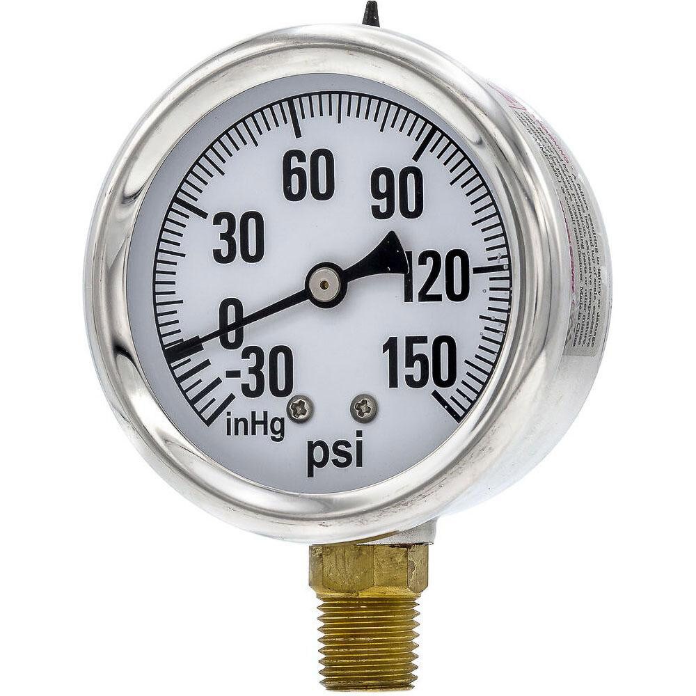 Pressure Gauges; Gauge Type: Industrial Pressure Gauges ; Scale Type: Single ; Accuracy (%): 3-2-3% ; Dial Type: Analog ; Thread Type: 1/4