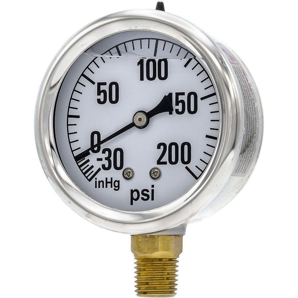 Pressure Gauges; Gauge Type: Industrial Pressure Gauges ; Scale Type: Single ; Accuracy (%): 3-2-3% ; Dial Type: Analog ; Thread Type: 1/4