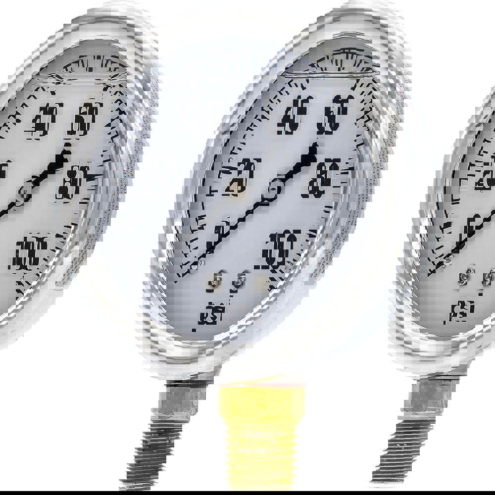 Pressure Gauges; Gauge Type: Industrial Pressure Gauges ; Scale Type: Single ; Accuracy (%): 3-2-3% ; Dial Type: Analog ; Thread Type: 1/4