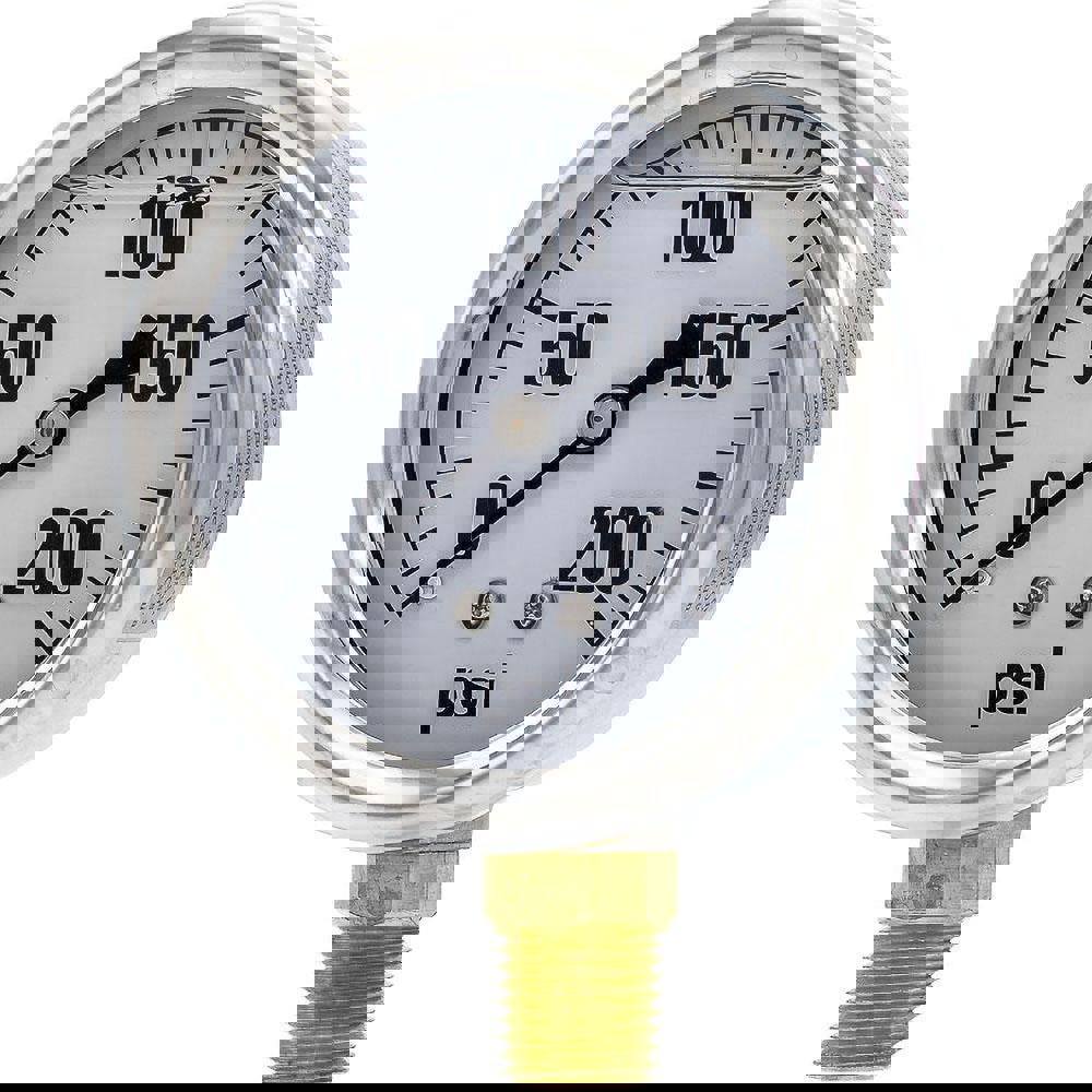 Pressure Gauges; Gauge Type: Industrial Pressure Gauges ; Scale Type: Single ; Accuracy (%): 3-2-3% ; Dial Type: Analog ; Thread Type: 1/4
