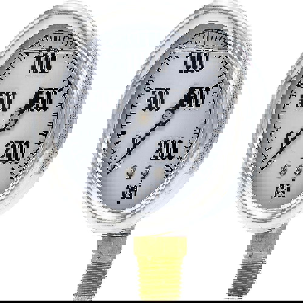 Pressure Gauges; Gauge Type: Industrial Pressure Gauges ; Scale Type: Single ; Accuracy (%): 3-2-3% ; Dial Type: Analog ; Thread Type: 1/4