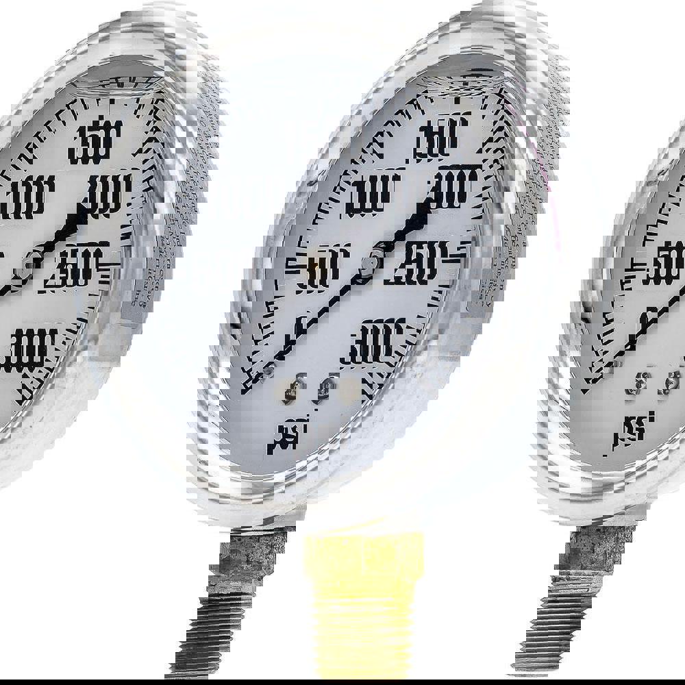 Pressure Gauges; Gauge Type: Industrial Pressure Gauges ; Scale Type: Single ; Accuracy (%): 3-2-3% ; Dial Type: Analog ; Thread Type: 1/4