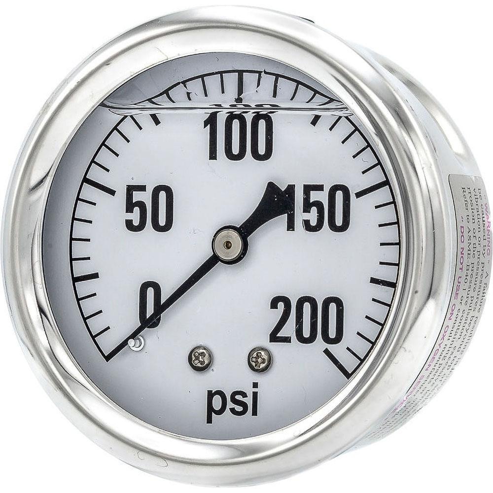 Pressure Gauges; Gauge Type: Industrial Pressure Gauges ; Scale Type: Single ; Accuracy (%): 3-2-3% ; Dial Type: Analog ; Thread Type: 1/4