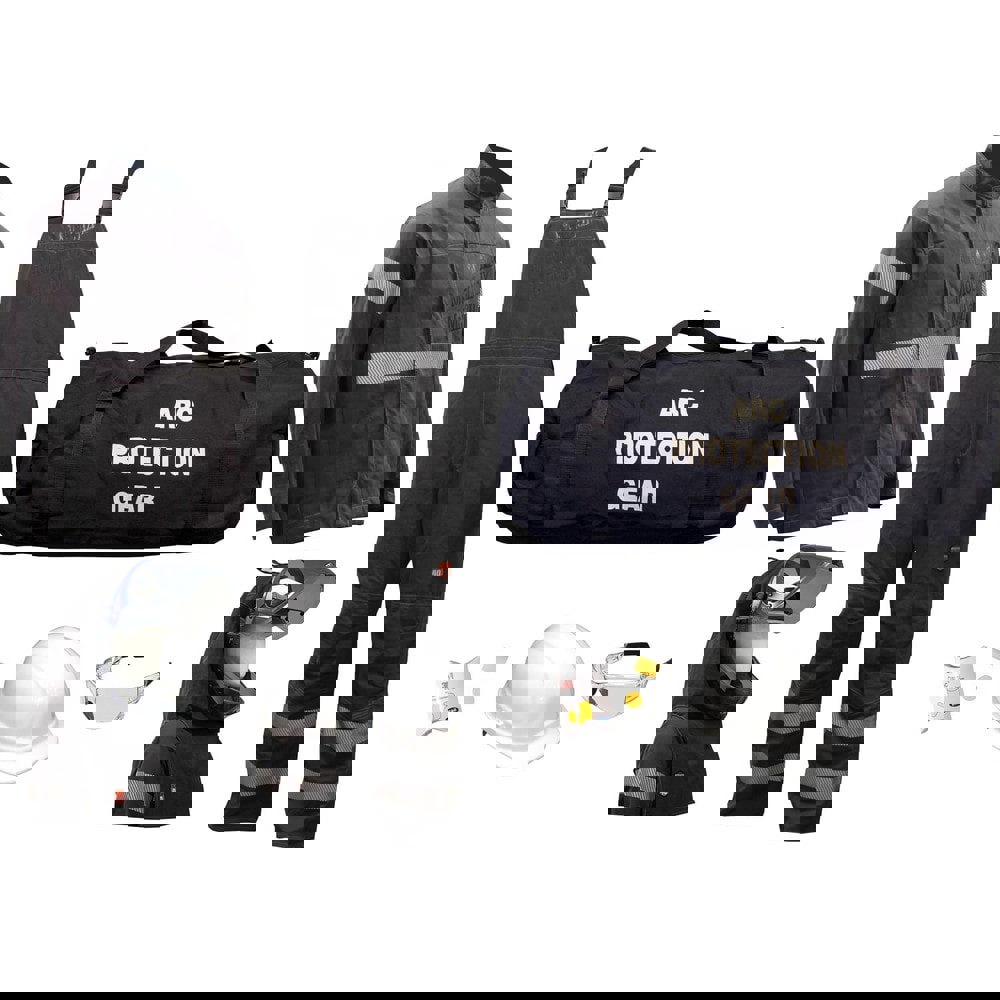 Arc Flash Clothing Kit: Size 2X-Large, Kevlar, Jacket & Bib Overalls