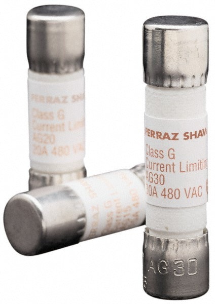 Cylindrical Time Delay Fuse: G, 8 A, 10.3 mm Dia