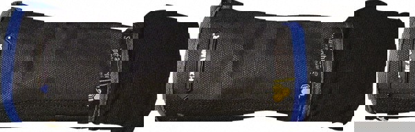 Cut-Resistant Sleeves: Size L, SuperFabric, Black & Gray, ANSI Cut A8, Abrasion 6