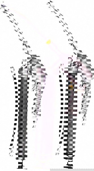 Pneumatic Grease Gun: 4,800 psi, 14 oz Cartridge